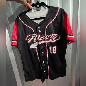 Ateez X Atiny Baseball Jersey